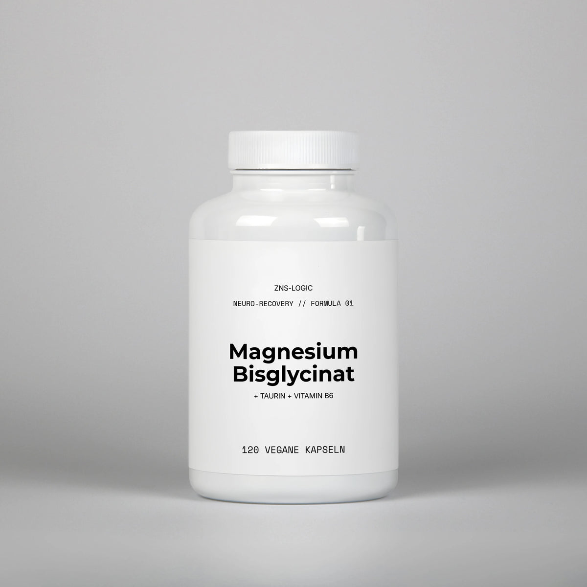 ZNS-Logic Magnesiumbisglycinat - Hochdosiert - 120 Kapseln