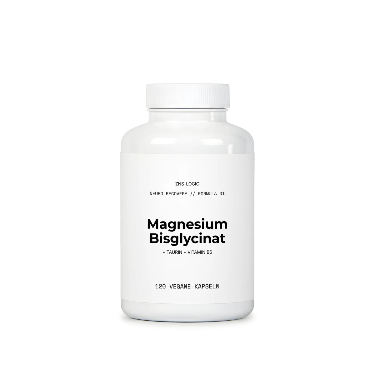 ZNS-Logic Magnesiumbisglycinat - Hochdosiert - 120 Kapseln